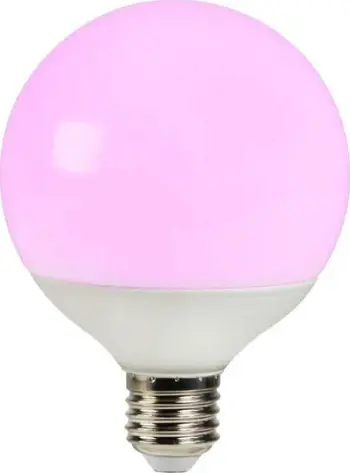 Llambë inteligjente LED Smart E27 G95, drita me ngjyra, e zbehshme, 9.5cm, e bardhë opal