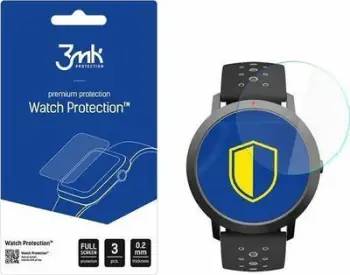 Film mbrojtës ore 3MK Arc Watch, për Xiaomi Watch S2 46mm, 3 copë, transparent