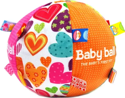 Top lodër sensorik Woopie Baby Ball, 19 cm, me zile, shumëngjyrësh - 2