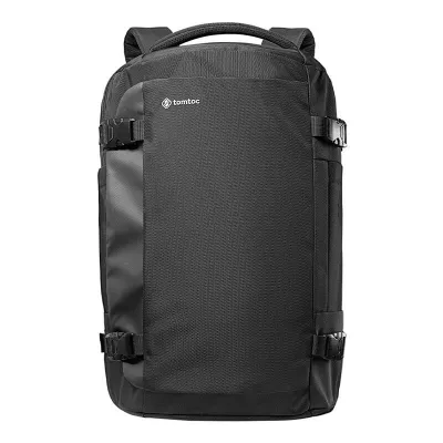 Çantë shpine udhëtimi Tomtoc Navigator T66, 40L, për laptop 17", e zezë - 1