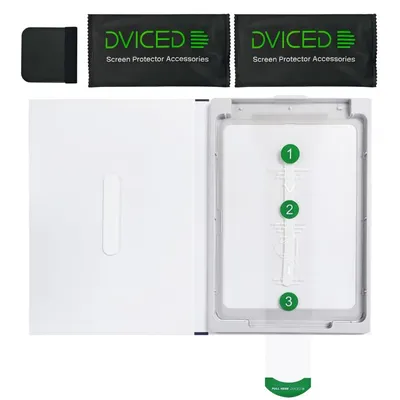 Dviced Tempered Glass Screen Protector For iPad Pro 13" With Dust-Free Applicator - 3