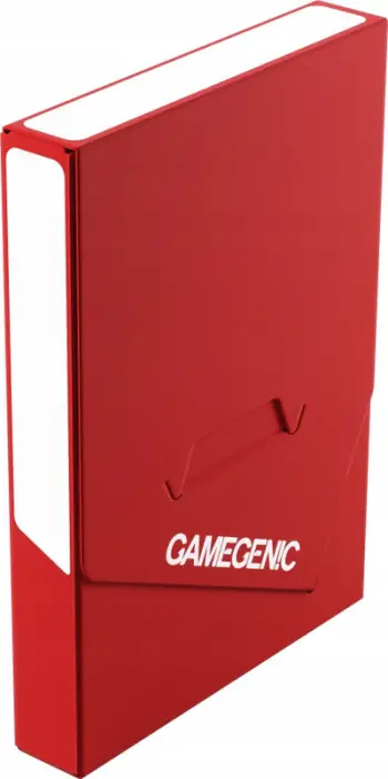 Kuti kartash Gamegenic Cube Pocket 15+, kapacitet 35+ karta, e kuqe