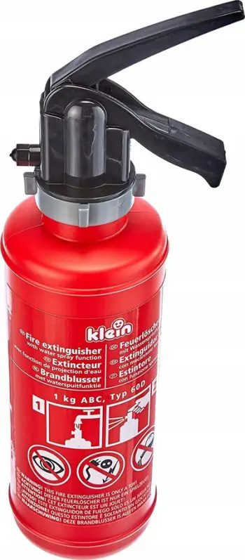 Lodër zjarrfikëse Klein Fire Extinguisher, me spërkatje uji, mbi 3 vjeç, e kuqe