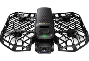 Dron HOVERAir X1 Pro Max, kamera 4K, palosshëm, i bardhë