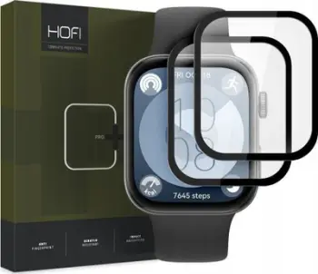 Mbrojtëse ekrani Hofi Hybrid Pro+ për Huawei Watch Fit 3, xham hibrid, 0.28mm, transparente