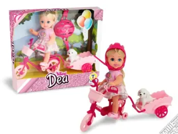 Teo Loder Mini Dea Kukull E Vogel Me Biciklete Dhe Qenush 26064683