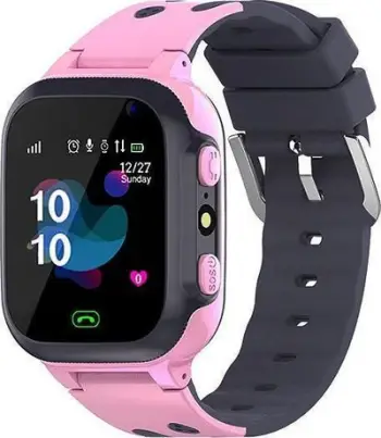 Ora inteligjente për fëmijë Denmen Kids Locator, ekran 1.44", GPS, rozë