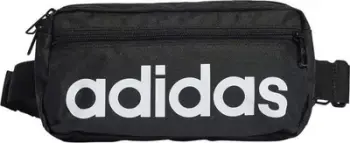 Çantë beli adidas Linear Recycled Bum Bag, poliester i ricikluar, rrip i rregullueshëm, e zezë