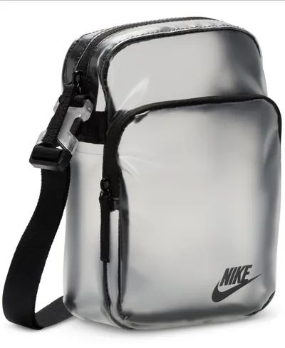 Çantë crossbody Nike Heritage Crystal, transparente, e zezë - 1