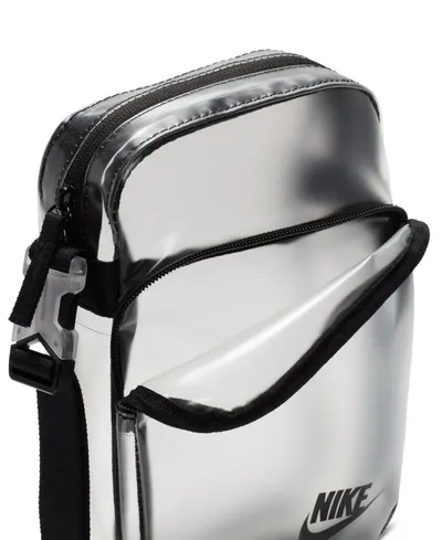 Çantë crossbody Nike Heritage Crystal, transparente, e zezë - 3