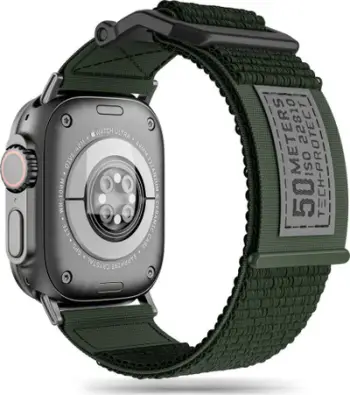 Rrip ore Tech-Protect Scout Apple Watch 42mm, najlon sportiv, military green