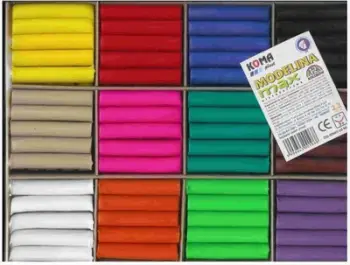 Set plasteline Sweet Colours Plasteline Max, 213 role, shumëngjyrëshe