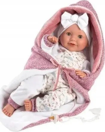 Kukull Llorens Heidi Baby Doll, 42cm, e shumëngjyrshme