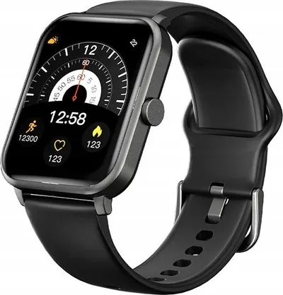 Ora inteligjente Xiaomi QCY GTS S2, 1.85", Bluetooth Call, e zezë - 1