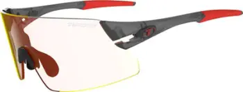 Syze sportive Tifosi Rail XC, Fototec, pa kornizë, gri me të kuqe