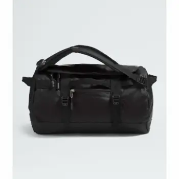 Çantë duffel The North Face Base Camp XS, 31L, rezistente ndaj ujit, e zezë
