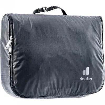 Çantë tualeti Deuter Wash Center Lite II, 3L, me grep varje, e zezë - 1