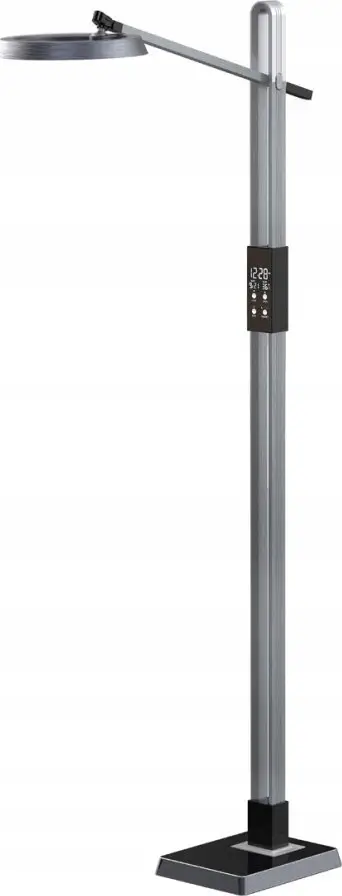Lampë dyshemeje Tiross TS 2269, LED 15W, 800 lm, argjendtë