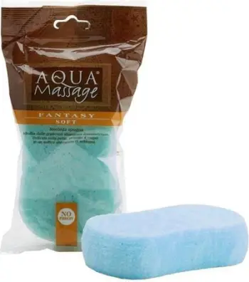Sfungjer dushi Arix Soft Bath Sponge W5.600pl, 15.5 x 8 cm, blu i lehtë