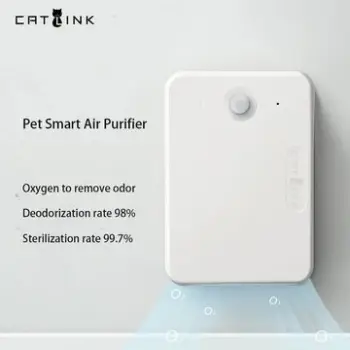 Pastrues ajri për mace Catlink Fresh Smart, me sensor, me bateri, i bardhë