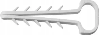 Kllips kabllo Aks Flat Push-in Clamp UWP 6/12, Ø 6mm, 100 copë, gri