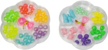 Set rruazash Swede Beads MIX, forma të ndryshme, shumëngjyrëshe