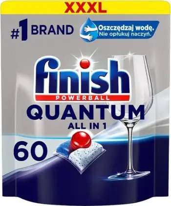 Kapsula pjatalarëse Finish Quantum All in 1 Fresh, 60 copë