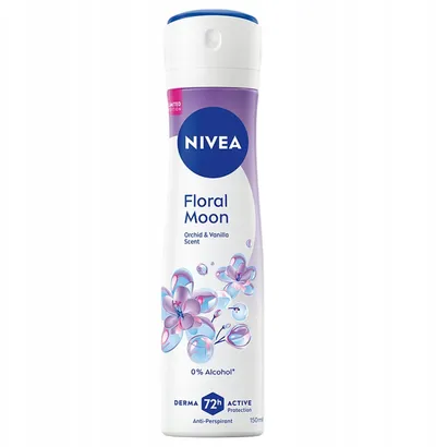 Deodorant antiperspirant sprej Nivea Floral Moon, gra, 72h, 150ml - 1