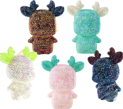 Set mozaik me diamant Art Set Little Deer, për fëmijë 6+, shumëngjyrësh - 4