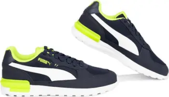 Atlete fëmijësh Puma Graviton JR 381987 14, SoftFoam, navy me detaje neon