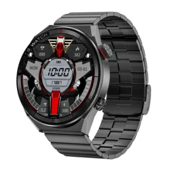 Smartwatch Rubicon RNCE99, 1.45", thirrje Bluetooth, grafit