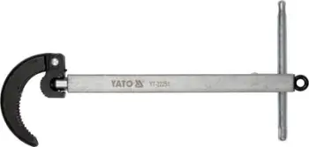 Çelës teleskopik për dado Yato YT-22251, 23-41 cm, diametër 32-63.5 mm, argjendtë