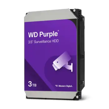 Hard disk WD Purple 3TB, 3.5", SATA, vjollcë