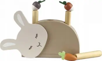 Loja druri Egmont Toys Arcade Game Rabbit and Vegetables, edukative, për fëmijë 12m+
