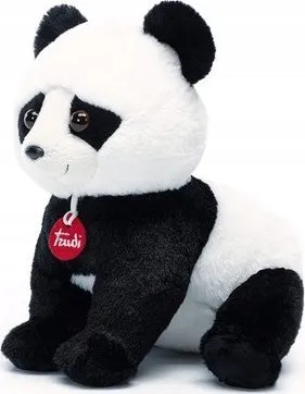 Lodër pellushi Trudi Puppy Panda M, madhësi mesatare, bardh e zezë - 1