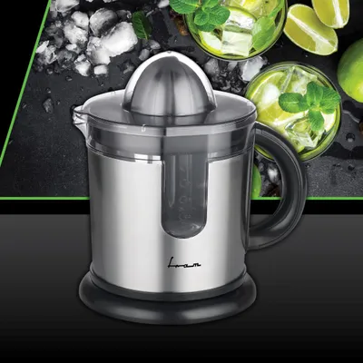 Shtrydhës agrumesh FRAM FCP-402SS, 40W, 1.2L, çelik inox, i zi argjendtë - 3