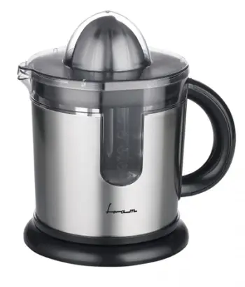 Shtrydhës agrumesh FRAM FCP-402SS, 40W, 1.2L, çelik inox, i zi argjendtë