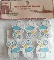Kapëse dekorative për foshnja Galeria Hobby, set aksesorësh organizues, shumëngjyrëshe