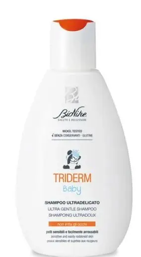 Shampo për fëmijë BioNike Triderm Baby Ultra Gentle Shampoo, 200 ml