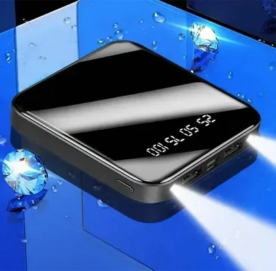 Powerbank US15 Mini Charger, 4800mAh, 2x USB USB C, i zi - 4