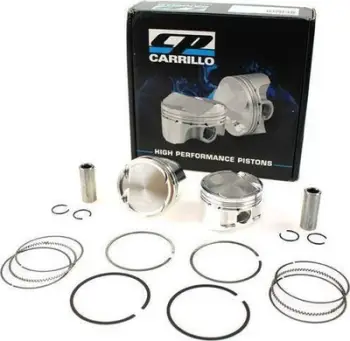 Pistona të farkëtuar CP për motor Mitsubishi Lancer EVO X 4B11T, 86.5mm, raport kompresioni 9.0:1