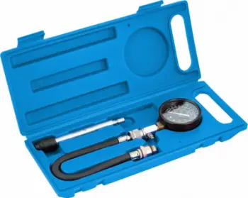 Matës kompresioni Hogert Technik HT8G411, deri 20 bar, me adapterë M14 M18