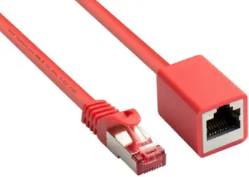 Kabllo zgjatues rrjeti RNS Good Connections 8063VR-005R, Cat 6 S/FTP, 0.5m, i kuq