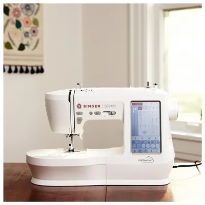 Makina qepëse dhe qëndisjeje Singer SE 9185 WiFi, ekran 7", lidhje WiFi, e bardhë - 4