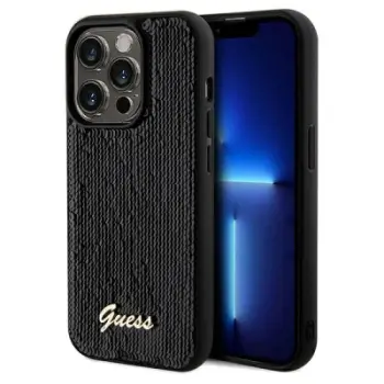 Mbulesë telefoni Guess GUHCP14XPSFDGSK, për iPhone 14 Pro Max 6.7", hardcase, e zezë