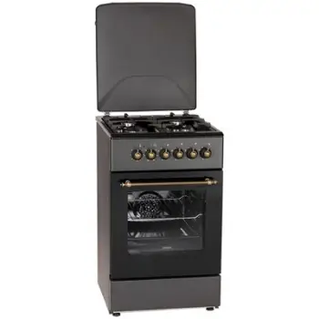 Shporet portativ MPM MPM-56-KRM-13, gaz dhe elektrik, 2 plata, i zi