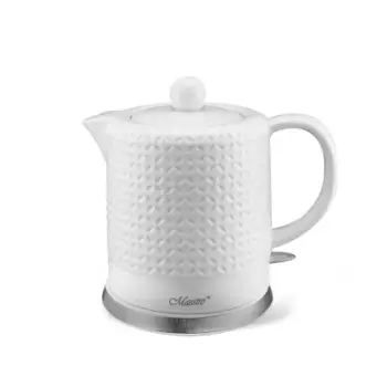 Shishja elektrike Maestro MR-067, 1.5L, 1200W, e bardhë qeramike