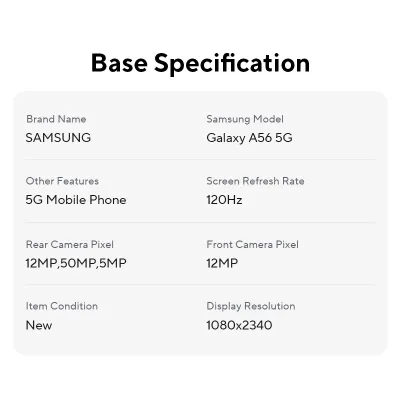 Telefoni Samsung Galaxy A56 5G, 6.7", 50MP, IP67 - 5