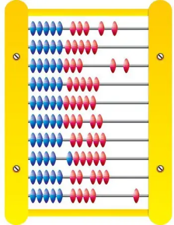 Numratore Adamigo Abacus, shumëngjyrëshe