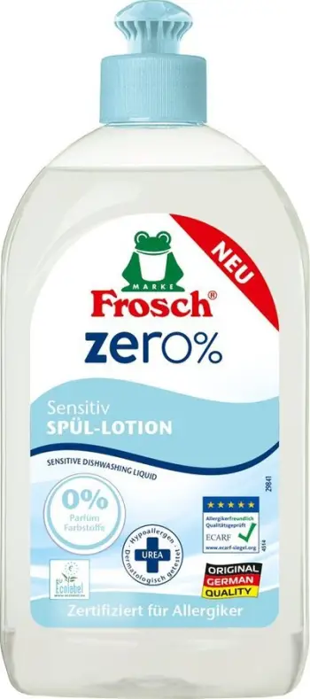 Lëng enësh Frosch Zero Sensitive, pa aromë, 500 ml